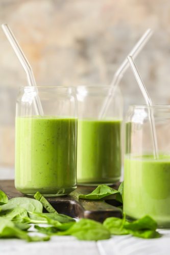 Creamy Green Smoothie Recipe (Green Detox Smoothie) - VIDEO!