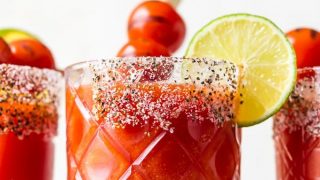 Roasted Tomato Margaritas Recipe