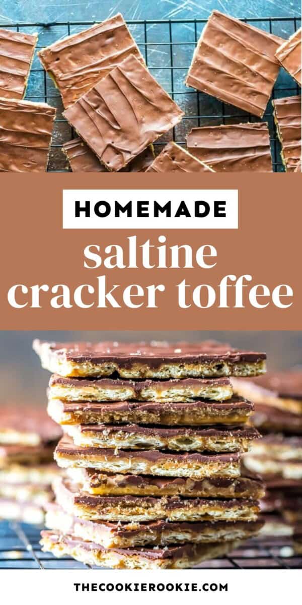 saltine cracker toffee pin