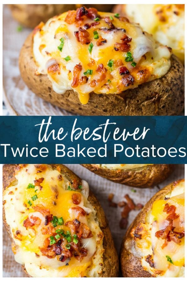 Twice Baked Potatoes Recipe {VIDEO} - The Cookie Rookie