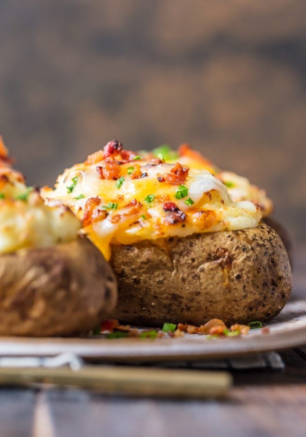 Twice Baked Potatoes Recipe {VIDEO} - The Cookie Rookie