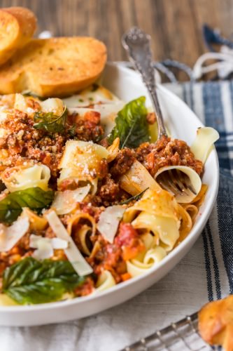 Beef Bolognese (Best Bolognese Sauce Recipe) - The Cookie Rookie