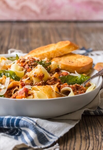 Beef Bolognese Recipe - The Cookie Rookie