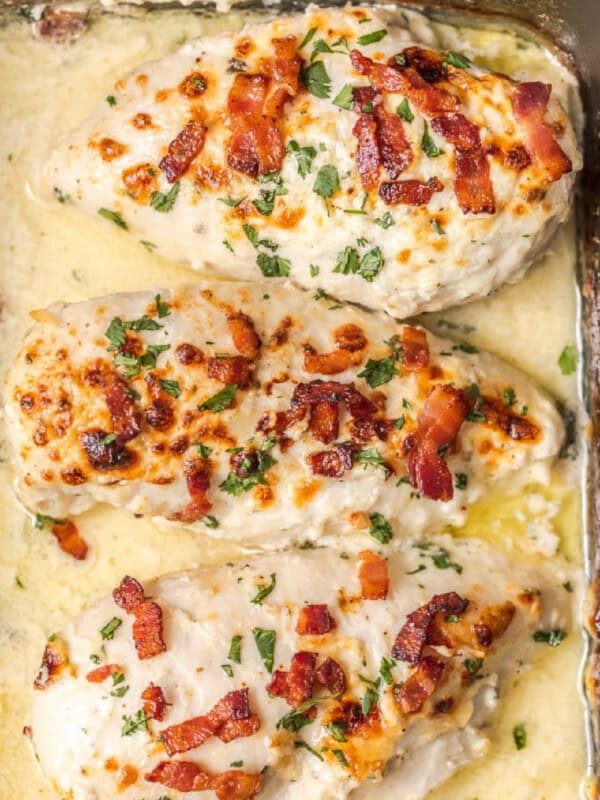 chicken bacon ranch in a pan