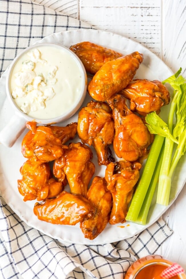 Buffalo Wings Recipe Video Baked Buffalo Chicken Wings