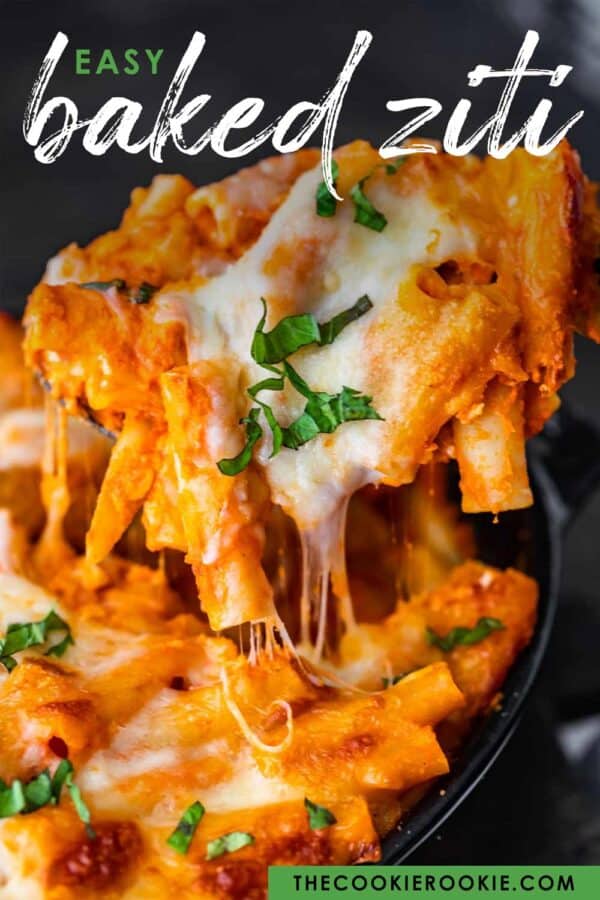 Baked Ziti Recipe - The Cookie Rookie®