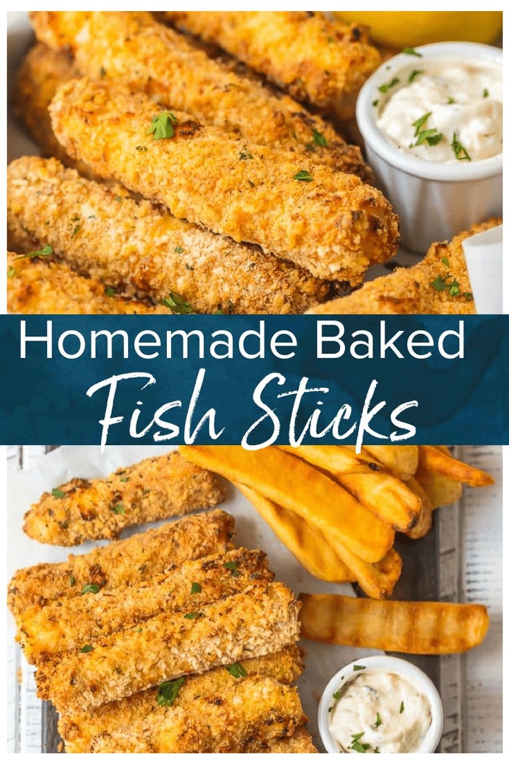 Fish Sticks Recipe (Crispy Baked Fish Sticks) - VIDEO!!!