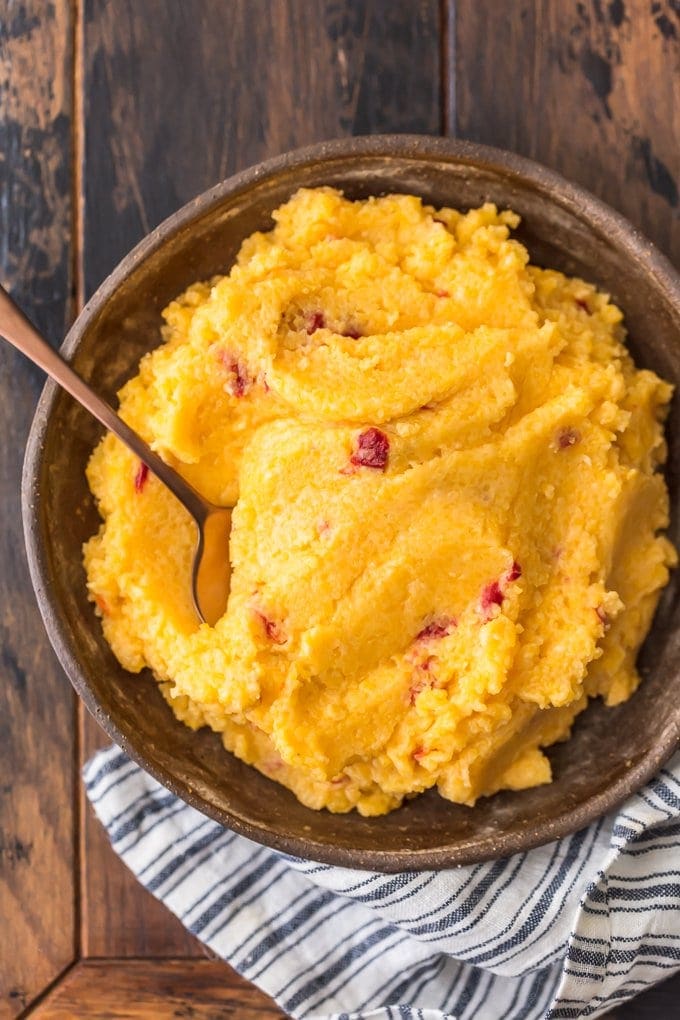 Pimento Cheese Grits recipe in a bowl