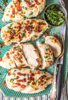 Baked Ranch Chicken with Bacon (Chicken Bacon Ranch) Recipe - The ...