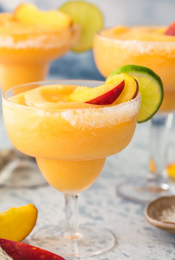 Skinny Peach Frozen Margarita Recipe The Cookie Rookie® Video