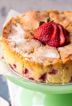 Strawberry Buttermilk Cake Recipe - The Cookie Rookie®