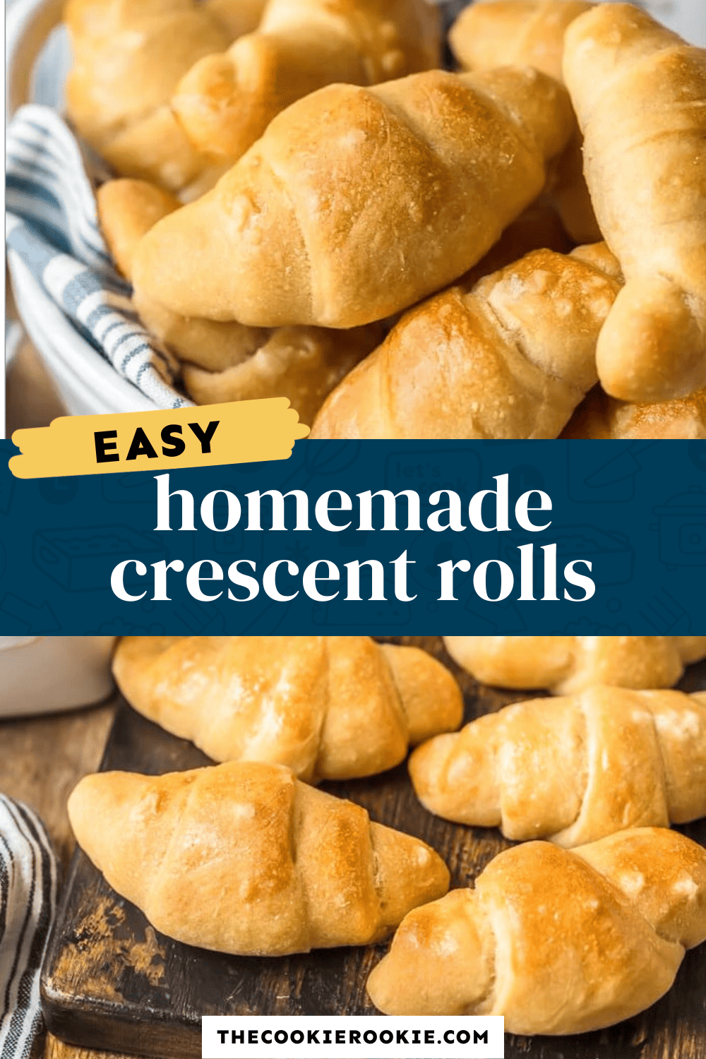 Homemade Crescent Rolls - The Cookie Rookie®