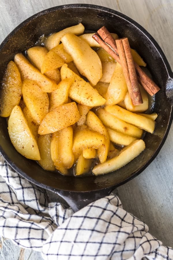 Fried Apples Recipe (How to Make Fried Apples) - VIDEO!!!