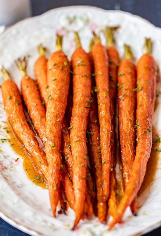 Honey Glazed Carrots Recipe with Ginger (VIDEO)