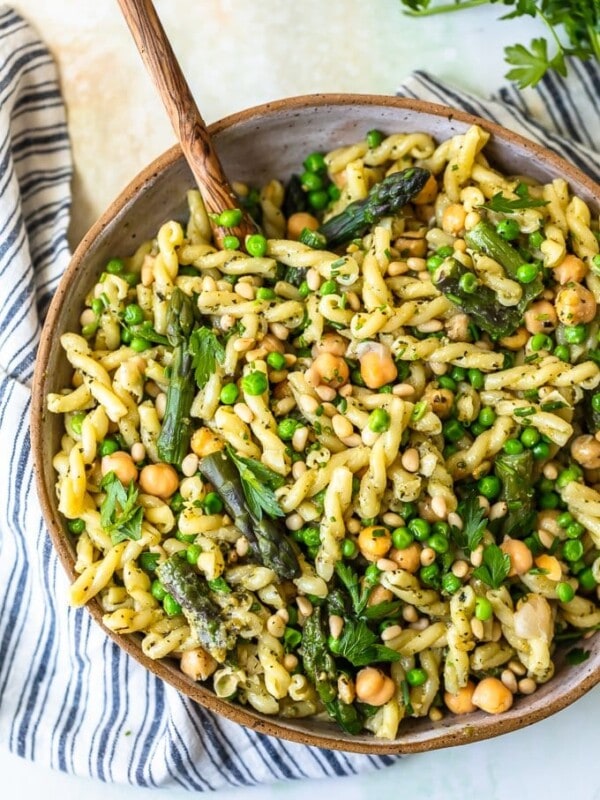 pasta salad in a bowl