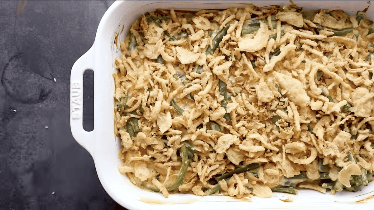 Green Bean Casserole From Scratch - Brown Eyed Baker