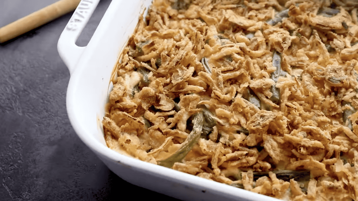 Crockpot Green Bean Casserole Recipe - The Cookie Rookie®