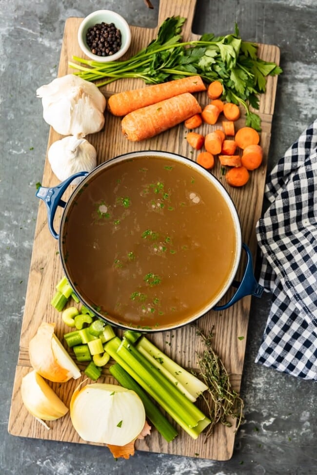 Chicken Broth The Cookie Rookie   Homemade Chicken Stock Broth 1 Of 3 650x975 