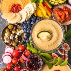 The Ultimate Hummus and Vegetable Board - 8