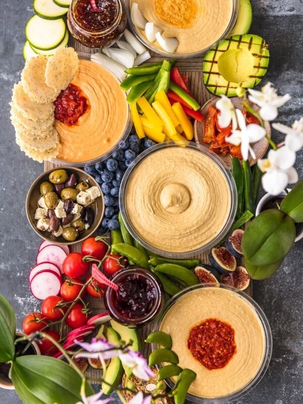 hummus board