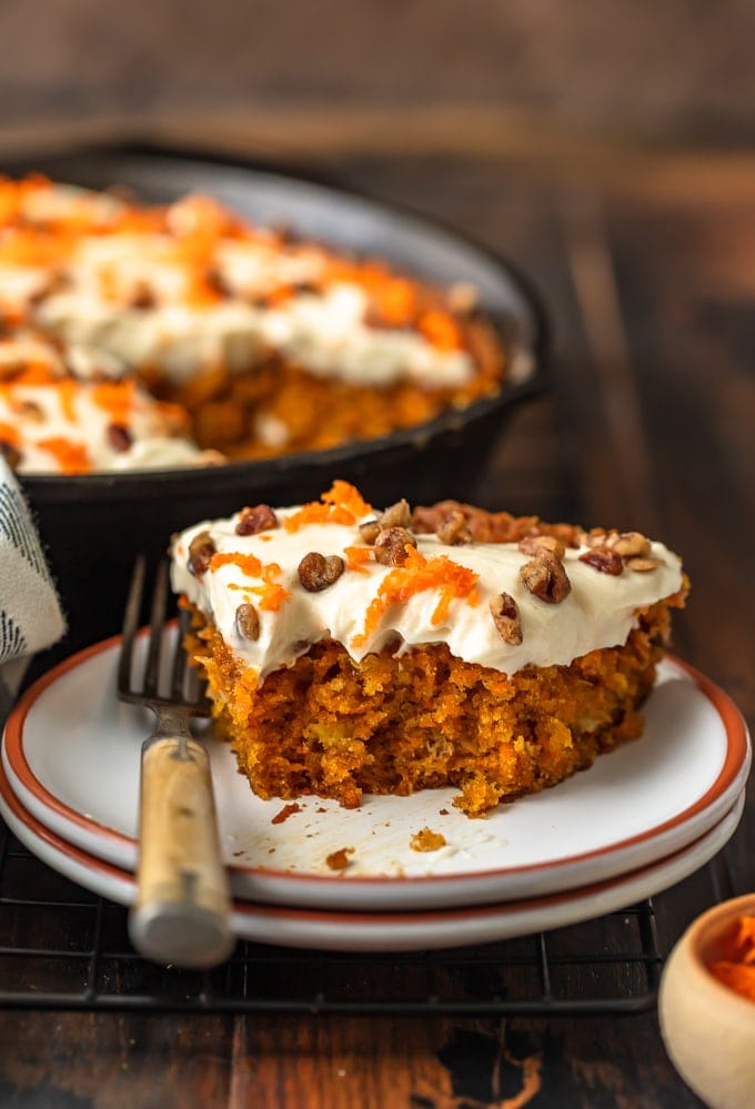 Carrot Cake With Cream Cheese Frosting Recipe