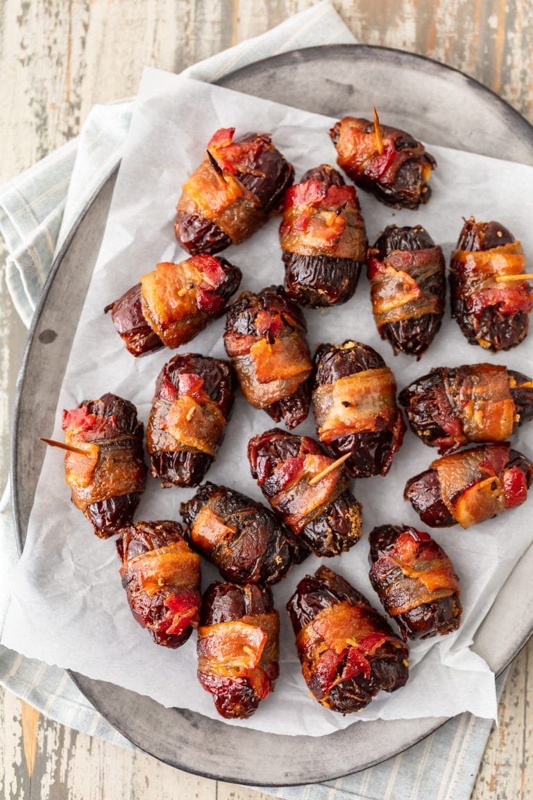 Bacon Wrapped Dates with Goat Cheese and Pecans Recipe The Cookie Rookie®