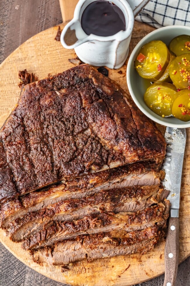 BBQ Brisket in Oven Best Beef Brisket Recipe VIDEO