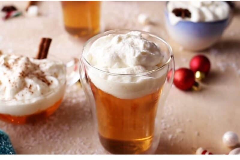 pour in glasses and top with whipped cream and enjoy