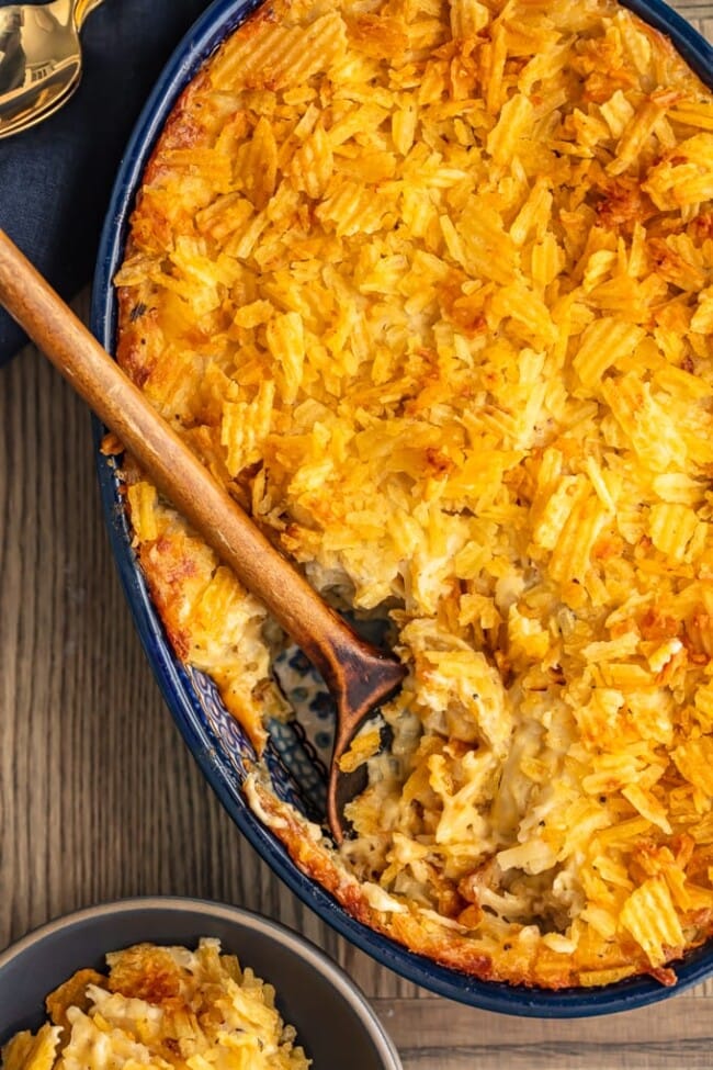 Cheesy Potato Casserole Hash Brown Potato Casserole Recipe