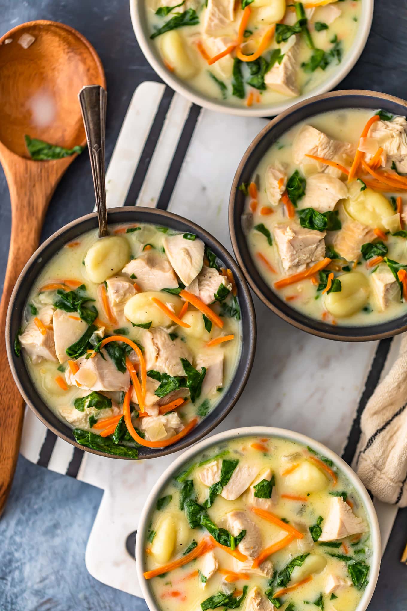 Chicken Gnocchi Soup Recipe {Olive Garden Copycat Recipe} VIDEO!