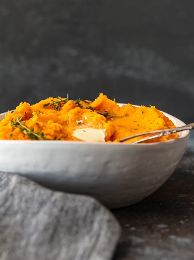 Savory Mashed Sweet Potatoes (Sweet Potato Mash) - The ...