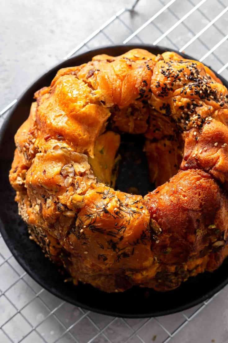 Savory Monkey Bread Recipe - The Cookie Rookie (VIDEO!)