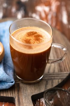 Keto Coffee is the perfect way to start your day if you're following a low-carb or keto diet. This Vanilla Keto Coffee Recipe makes it SUPER EASY to make ketogenic coffee in a pinch!