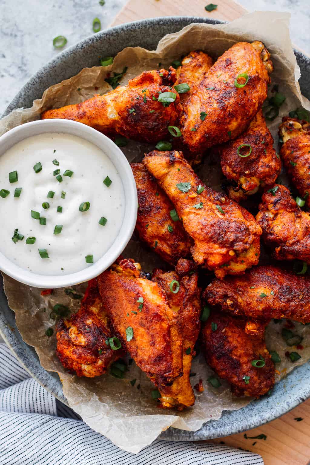 Baked Chicken Wings Recipe (BEST Seasoning) HOW TO VIDEO!!