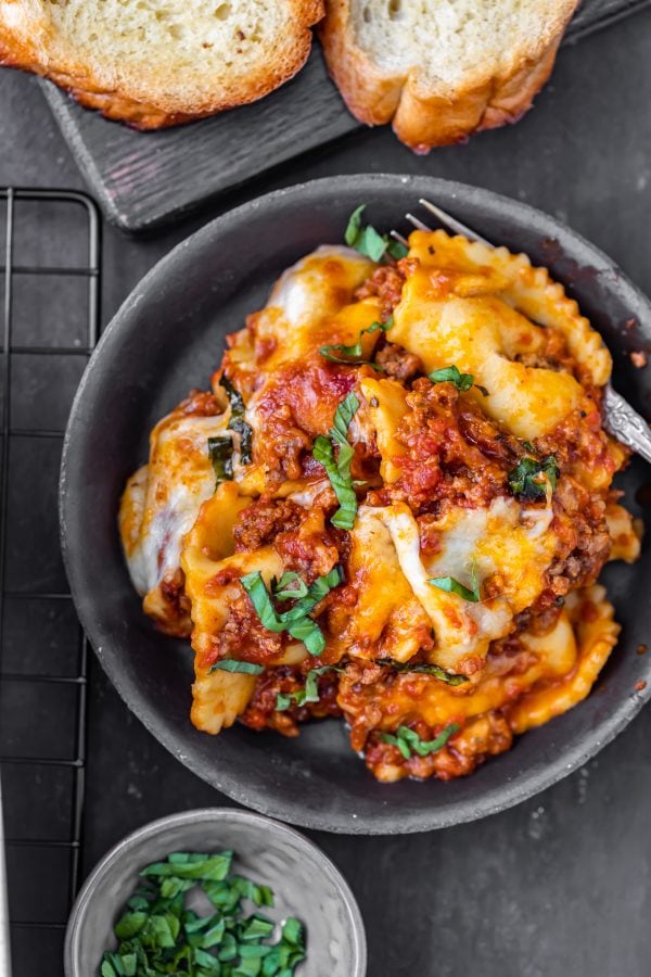 Ravioli Lasagna Bake Recipe - The Cookie Rookie®