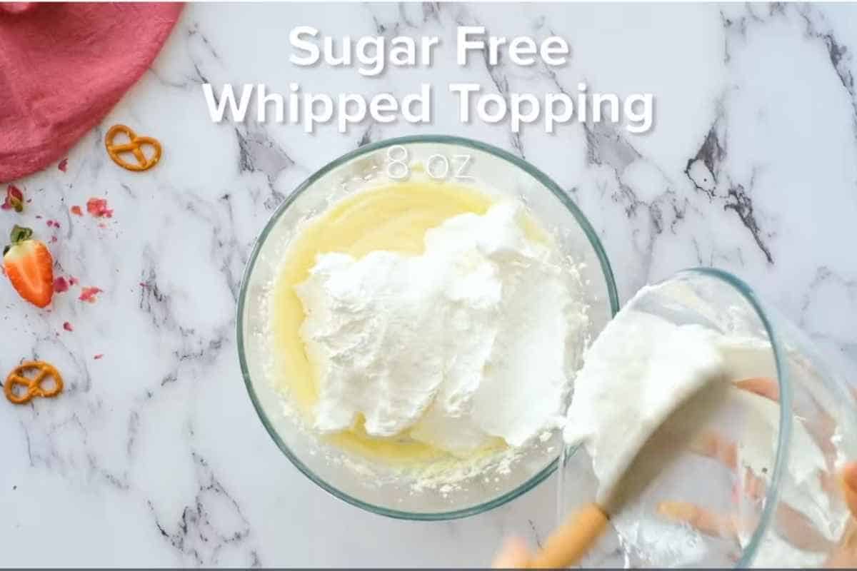 Stir in the whipped topping until smooth.