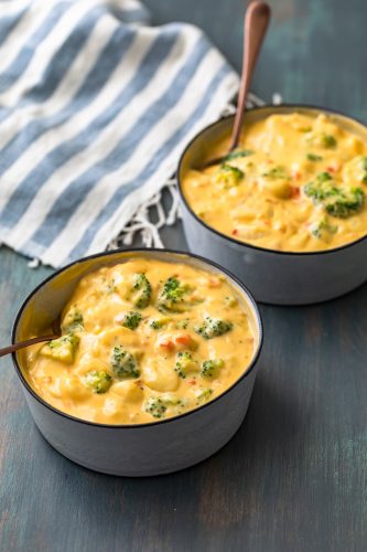 Broccoli and Cheese Soup with Gnocchi (Cheesy Broccoli Gnocchi Soup ...