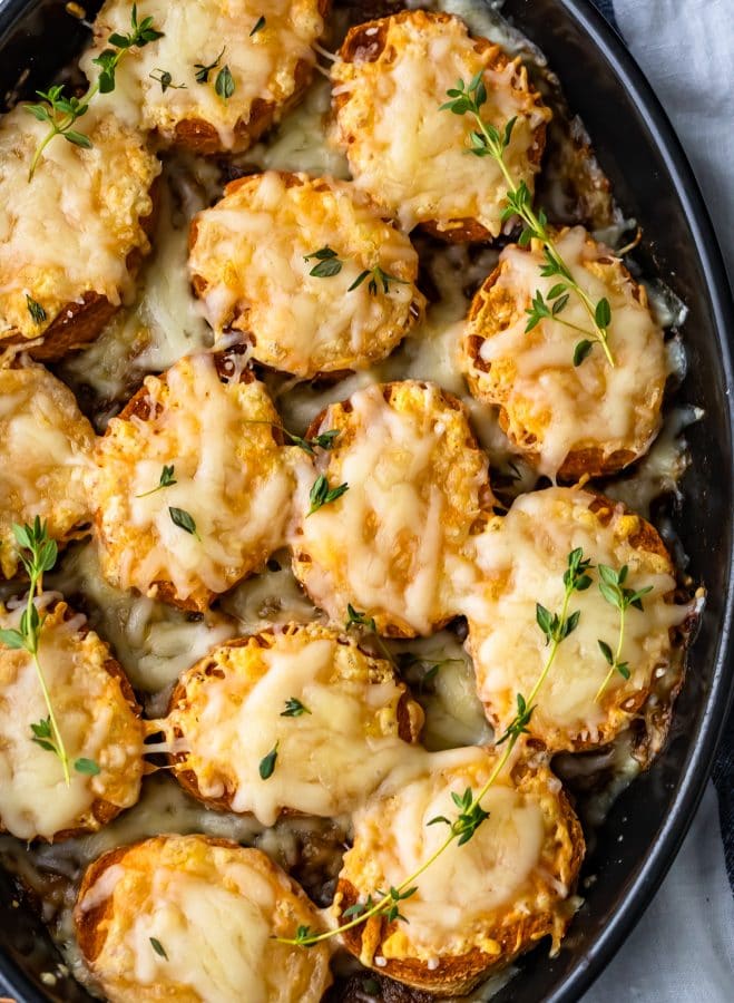 Easy French Onion Soup Casserole Recipe - The Cookie Rookie®