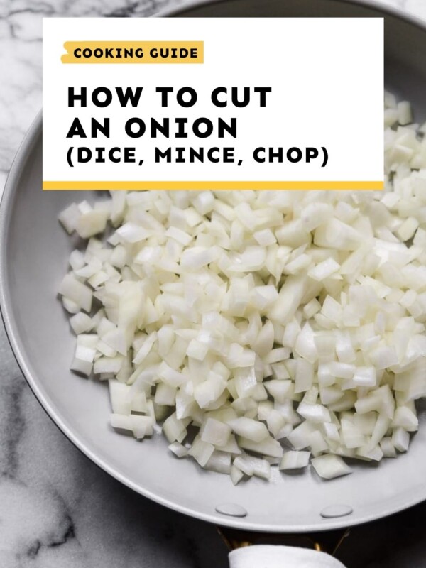 how to cut an onion