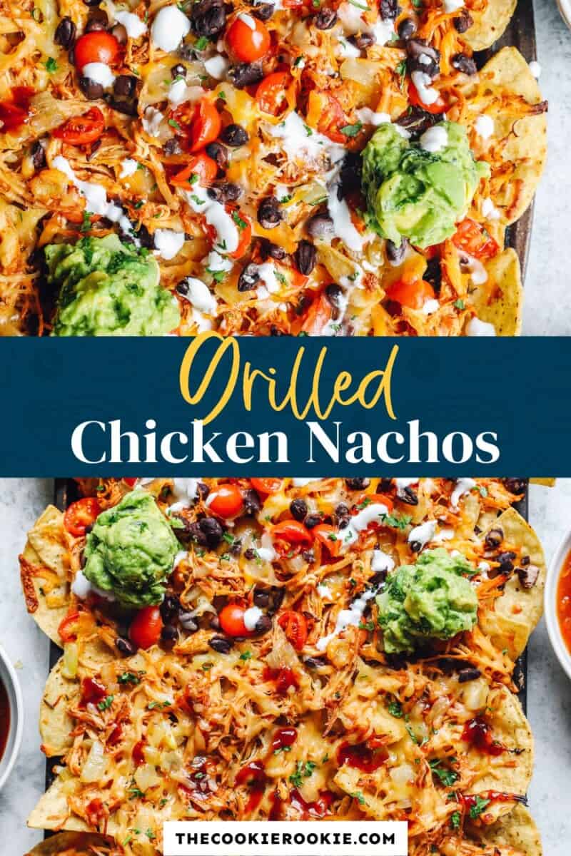 Grilled Chicken Nachos - Taste and Tell