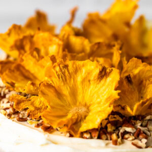 How to Make Dried Pineapple Flowers - 63