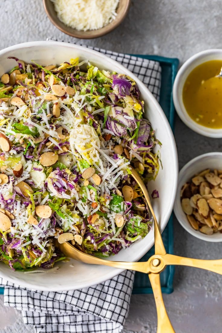 Shaved Brussels Sprout Salad Recipe The Cookie Rookie®