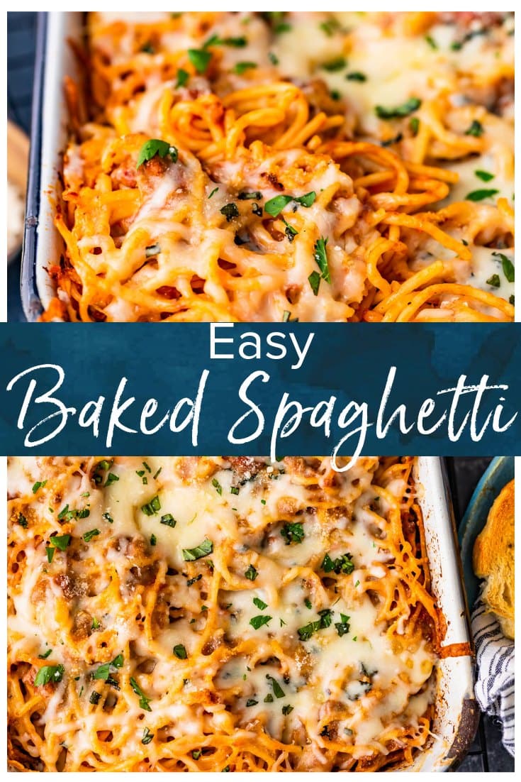 Baked Spaghetti Recipe - The Cookie Rookie® (VIDEO!!)