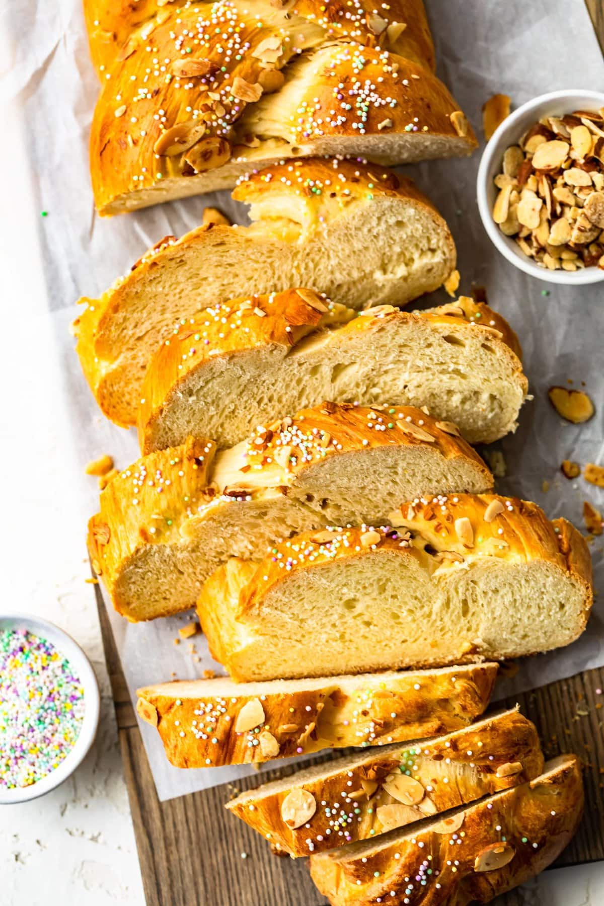 Easter Bread Recipe {Orange Almond Sweet Bread} - (VIDEO!)