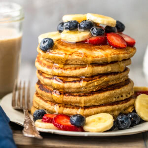 Super Easy Banana Pancakes  Dairy Free Pancakes Made in a Blender  Recipe - 32