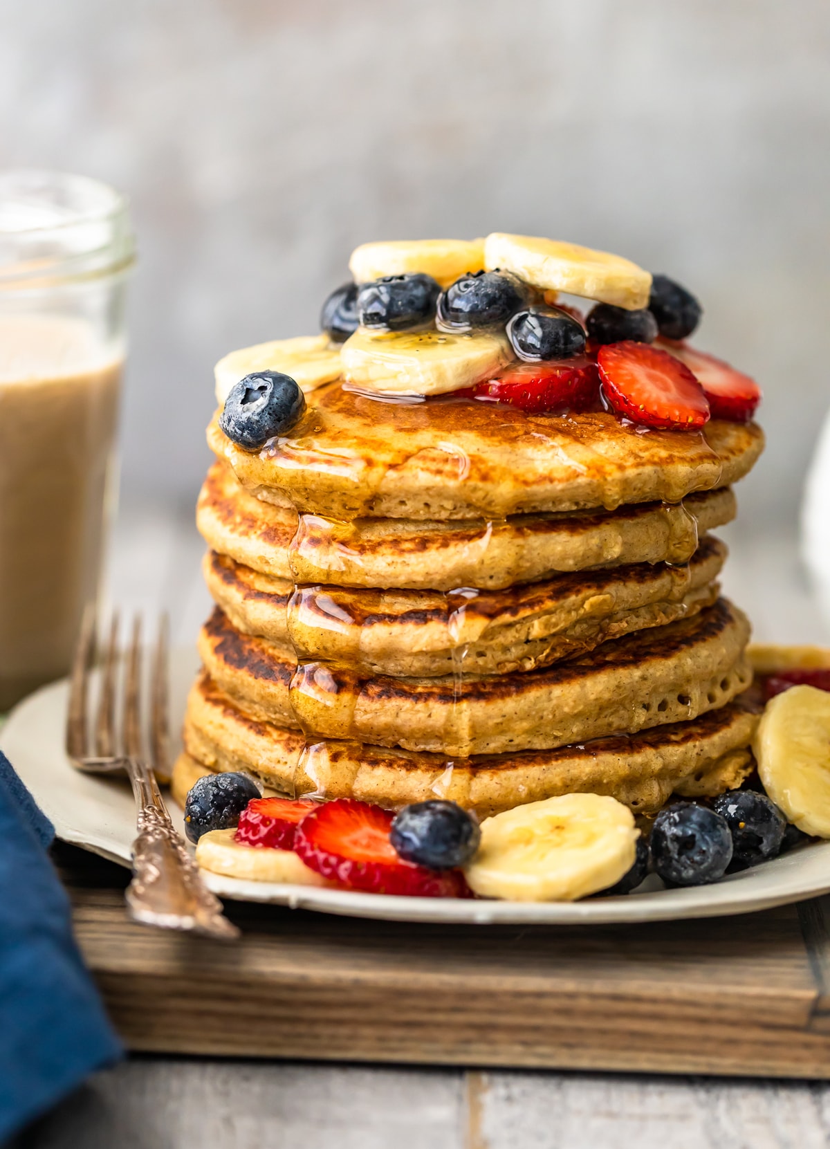 Easy Banana Pancakes Dairy Free Pancakes VIDEO 