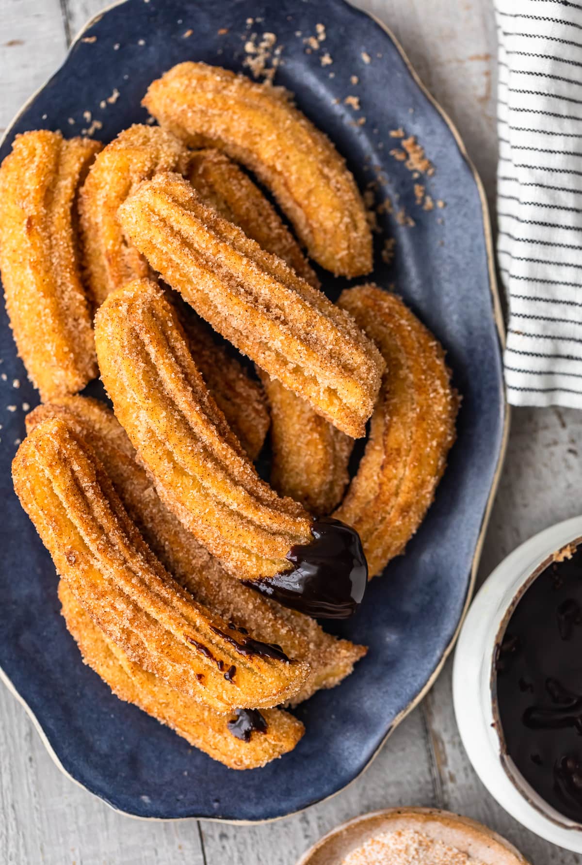 Easy Churros Recipe with Chocolate Sauce (Gluten Free Churros!) Recipe -  The Cookie Rookie®