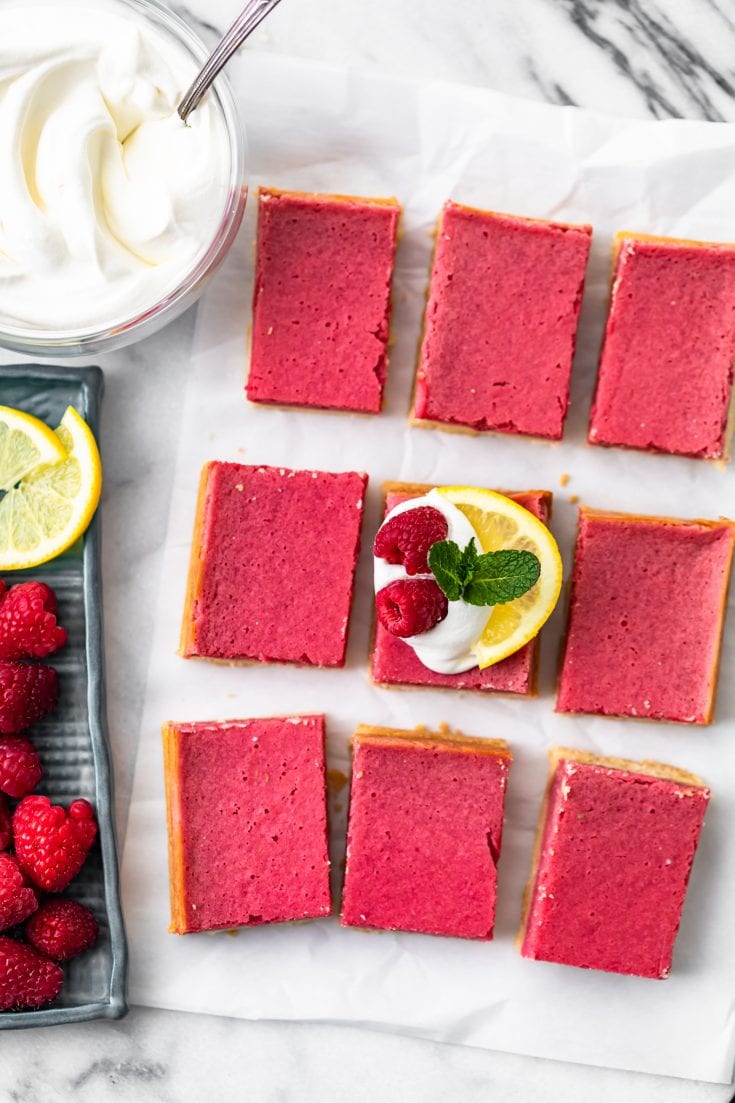 Lemon Raspberry Bars Recipe The Cookie Rookie® Video 0911