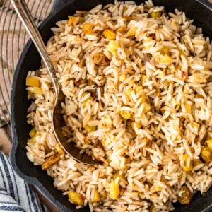 Spiced Rice Pilaf with Apples and Raisins Recipe - 92