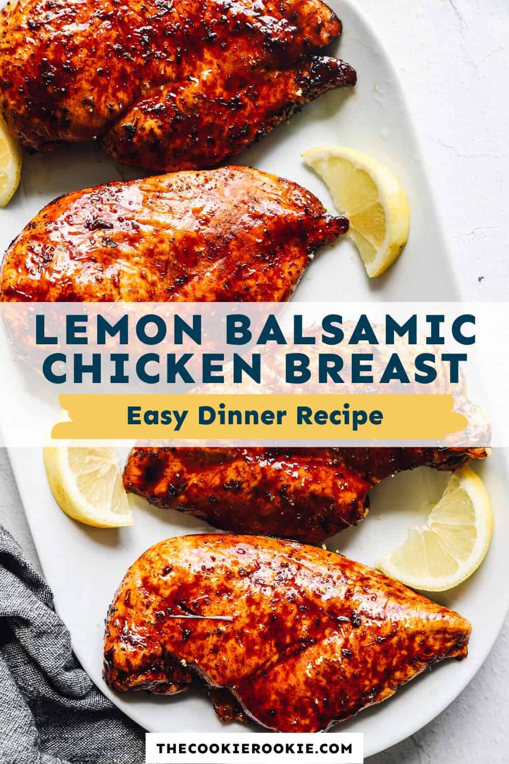 Lemon Honey Balsamic Chicken Recipe Menghadirkan